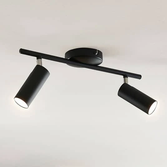 B-Ware Lindby Camille LED-Deckenleuchte Deckenlampe Deckenlicht Leuchte Lampe schwarz