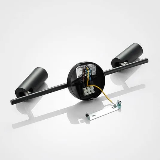 B-Ware Lindby Camille LED-Deckenleuchte Deckenlampe Deckenlicht Leuchte Lampe schwarz