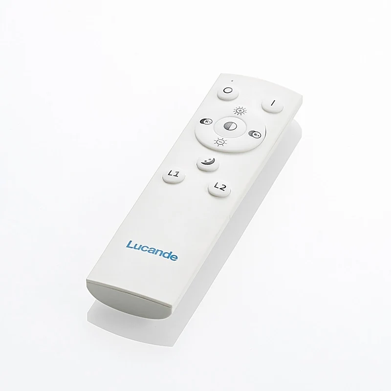 B-Ware Lucande Deckenleuchte Deckenlampe LED Senne Silber Leuchte Lampe Wohnzimmer Mode