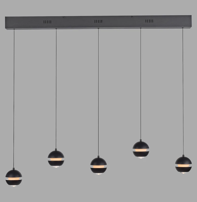 B-Ware SCHÖNER WOHNEN Pendelleuchte Hängelampe LED LINI verstellbar dimmbar schwarz