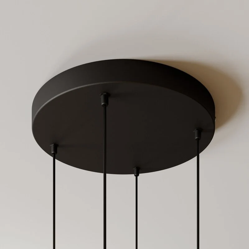 B-Ware Euluna Pendelleuchte Hängelampe Midnight LED vierflammig Deckenlampe Leuchte 691