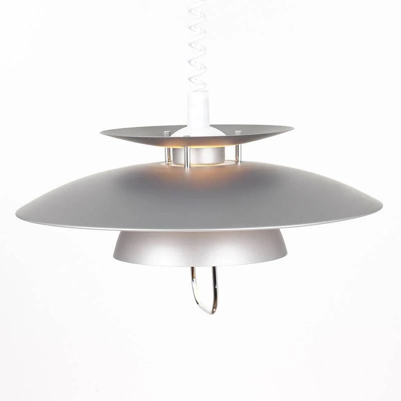 B-Ware Lindby Hängeleuchte Nadija Deckenlampe Lampe Küchenlampe Leuchte Licht E27 grau