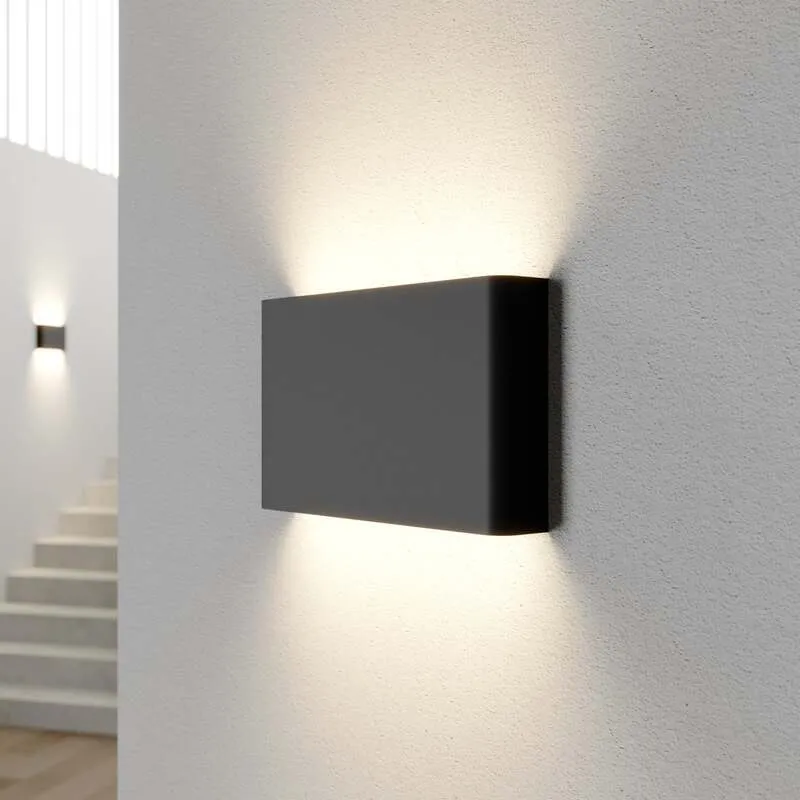 B-Ware Nowodvorski Wandleuchte Haga up & down Wandleuchte Lampe Leuchte G9 graphit