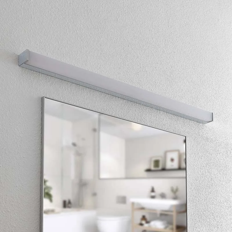 B-Ware Lindby Spiegelleuchte Badezimmerleuchte LED Klea chrom Badezimmerlampe Aluminium