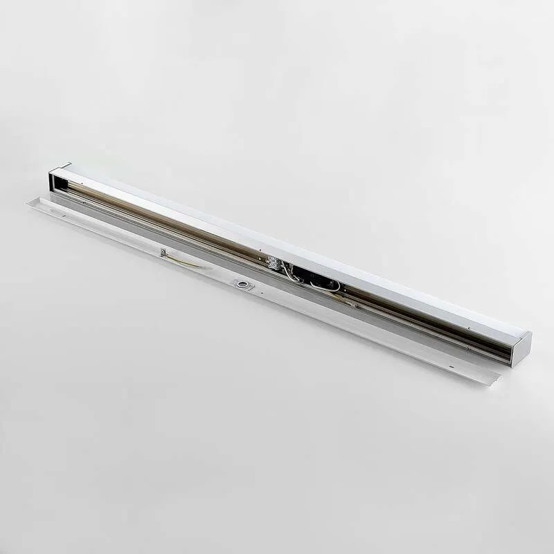 B-Ware Lindby Spiegelleuchte Badezimmerleuchte LED Klea chrom Badezimmerlampe Aluminium