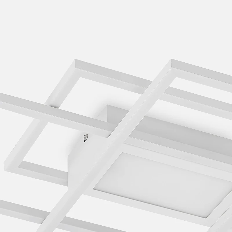 B-Ware Lindby Caitlin LED-Deckenlampe Deckenlampe Deckenlicht Wohnzimmerleuchte weiß220