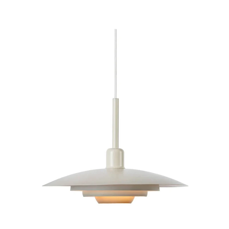 B-Ware Markslöjd Piny 35 Pendelleuchte Beige 25,5 cm Höhe 40 Watt IP20 für Innenräume