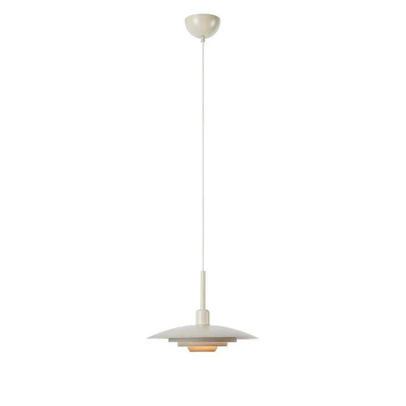 B-Ware Markslöjd Piny 35 Pendelleuchte Beige 25,5 cm Höhe 40 Watt IP20 für Innenräume