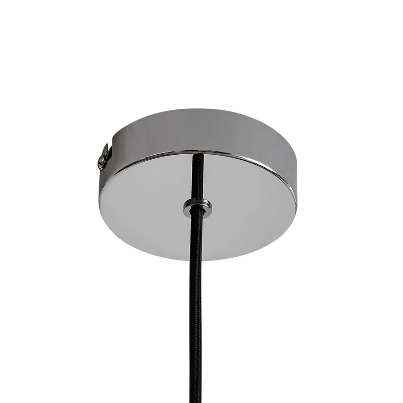 B-Ware Lindby Pendelleuchte Hängelampe Lampe Retro LED E27 beige Metall 35 cm
