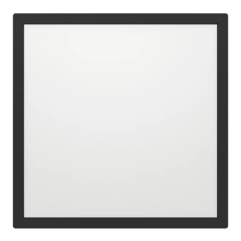 B-Ware EGLO connect Deckenlampe Rovito-Z LED App dimmbar schwarz RGB CCT 39x39cm IP44