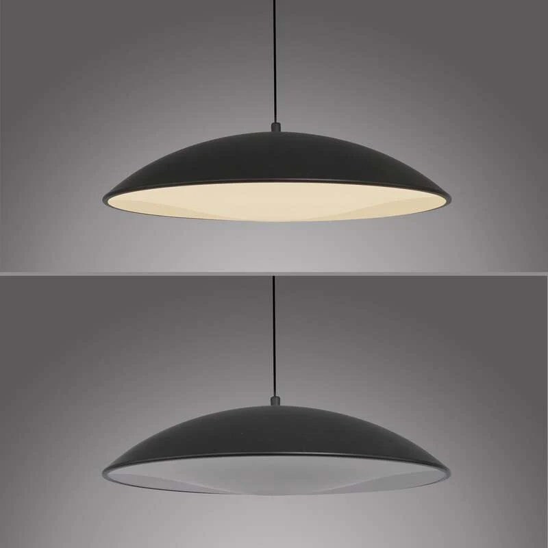 B-Ware SCHÖNER WOHNEN-Kollektion Hängeleuchte LENTE LED Pendelleuchte dimmbar schwarz