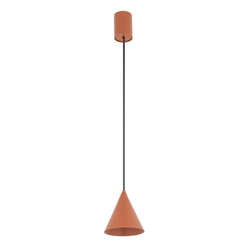 B-Ware Nowodvorski Hängeleuchte ZENITH LED Pendelleuchte dimmbar terracotta Ø11cm