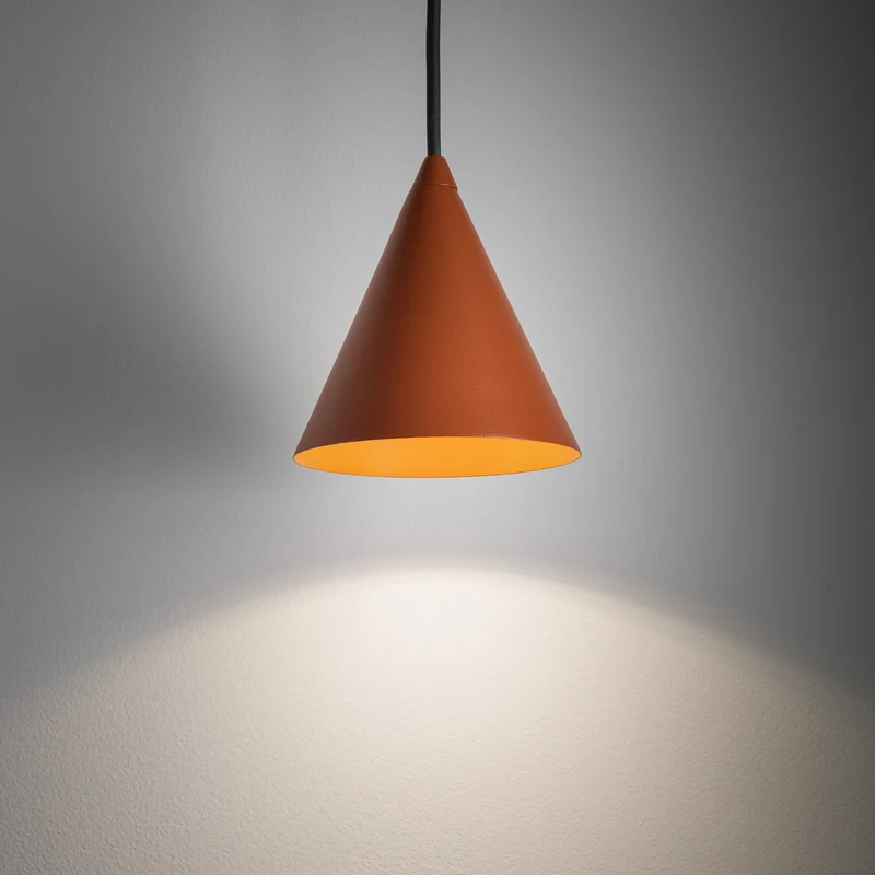 B-Ware Nowodvorski Hängeleuchte ZENITH LED Pendelleuchte dimmbar terracotta Ø11cm