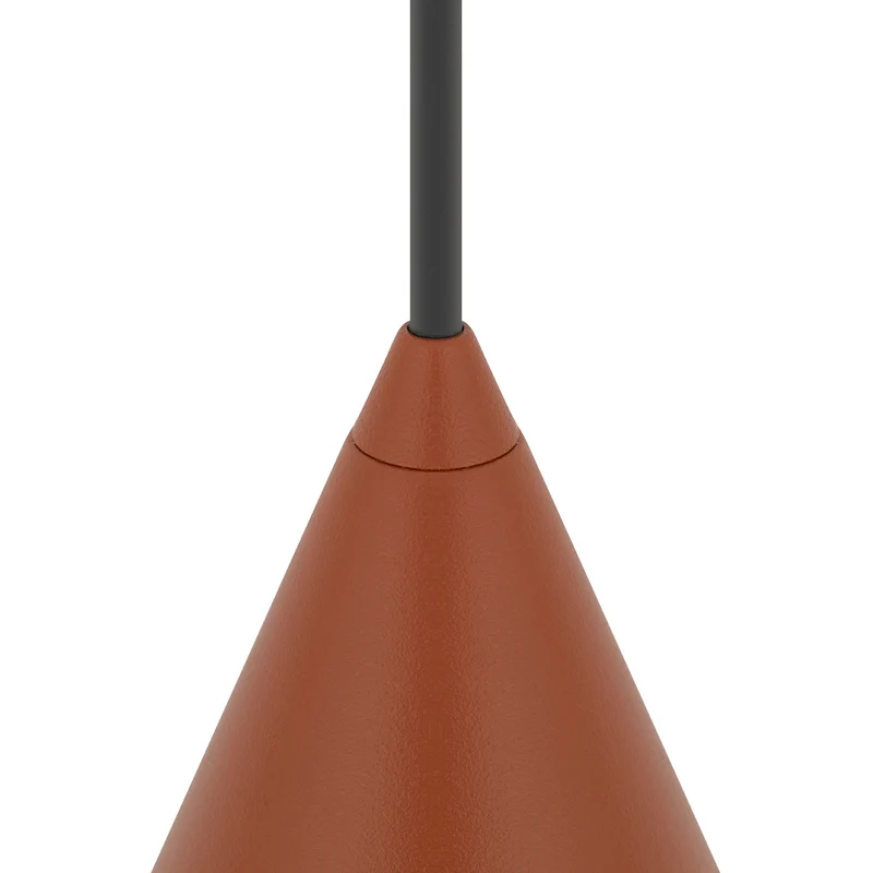 B-Ware Nowodvorski Hängeleuchte ZENITH LED Pendelleuchte dimmbar terracotta Ø11cm