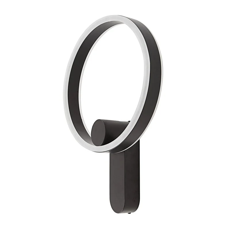 B-Ware Lucande Yekta LED-Wandlampe Wandleuchte Wandlicht Leuchte LED direkt 18W schw559