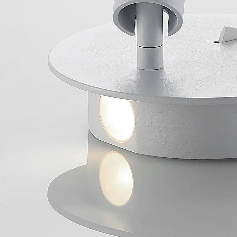 B-Ware Lucande Magya LED-Wandleuchte Lampe Leuchte Wandleuchte 2-flammig 2x3 W Alu 594