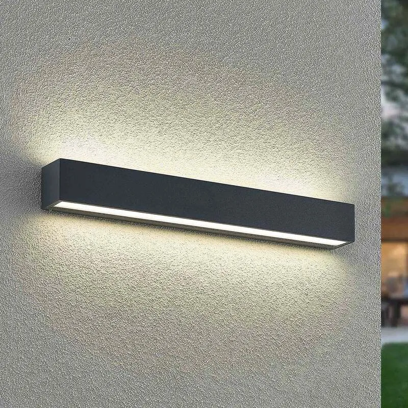 B-Ware Arcchio Wandleuchte Wandlampe LED Lengo grafit Farbwechsel Warmweiß Tageslicht I