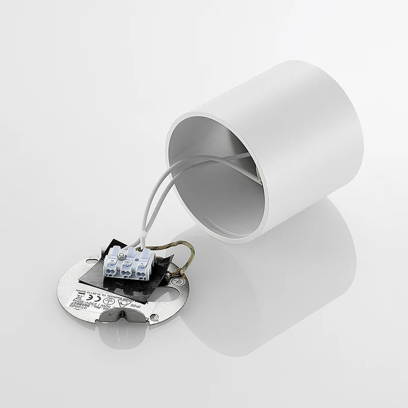 B-Ware Arcchio Downlight Walza dimmbar weiß Metall Ø 9 cm GU10 Deckenleuchte