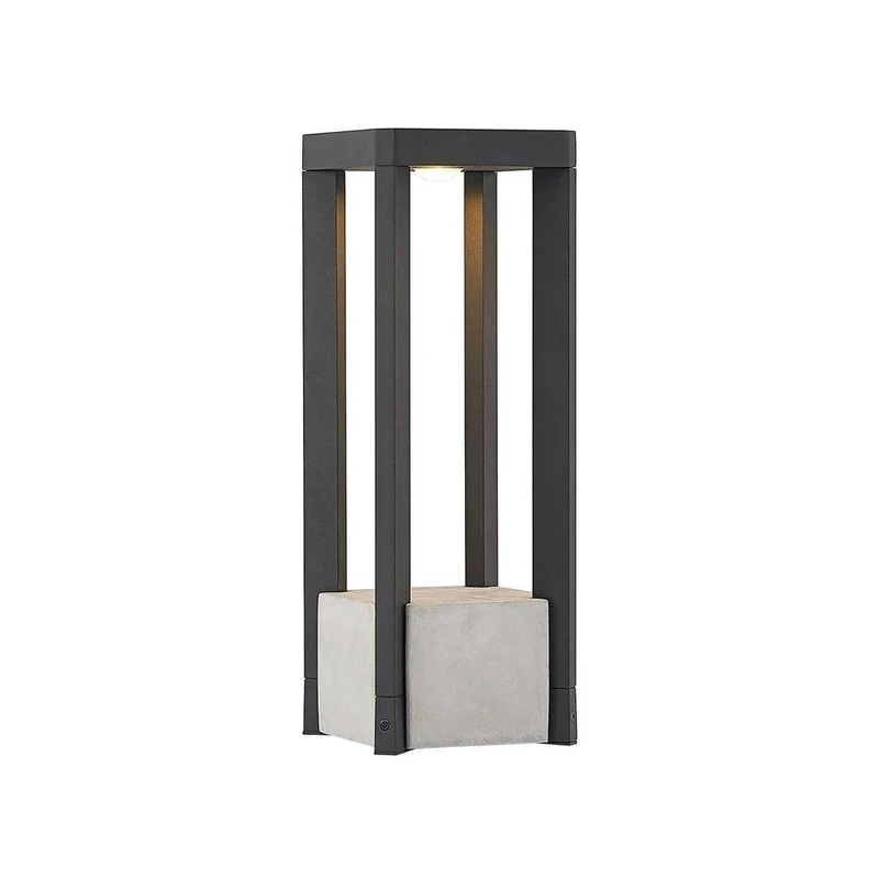 B-Ware Lucande Kalisa LED Garten Leuchte Dark Grey Leuchte Lampe Außenleuchte LED