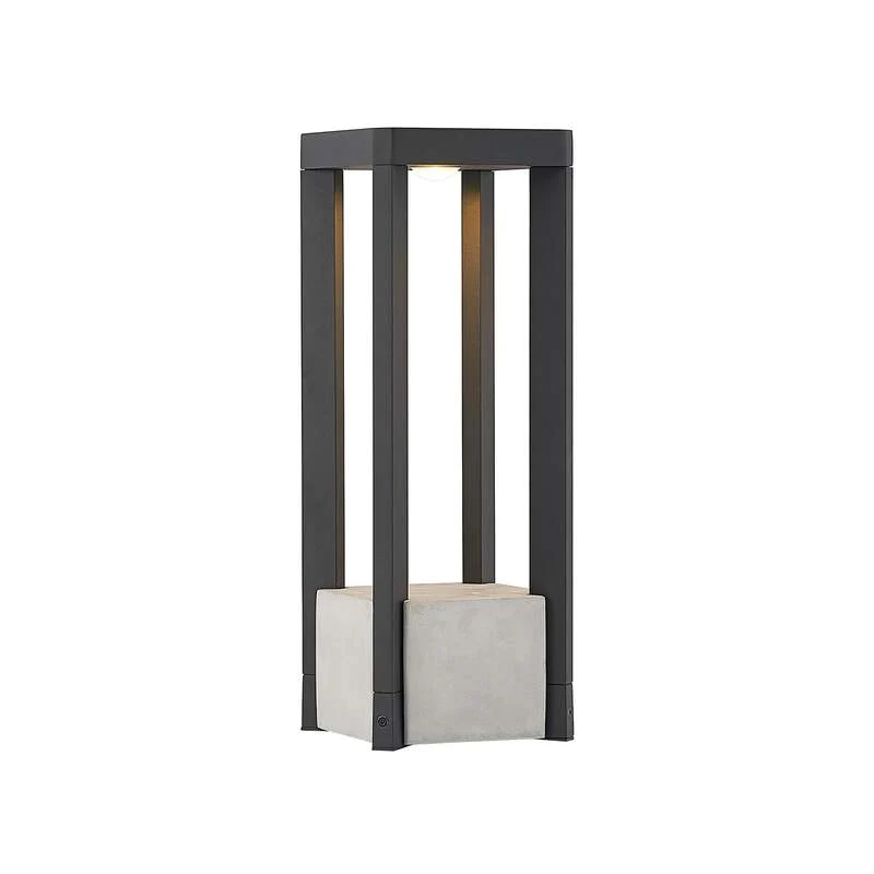 B-Ware Lucande Kalisa LED Garten Leuchte Dark Grey Leuchte Lampe Außenleuchte LED