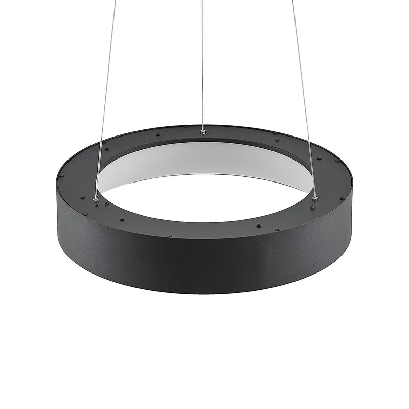 B-Ware Arcchio Pendelleuchte Hängelampe LED Aleksi schwarz Eisen Kunststoff dimmbar877