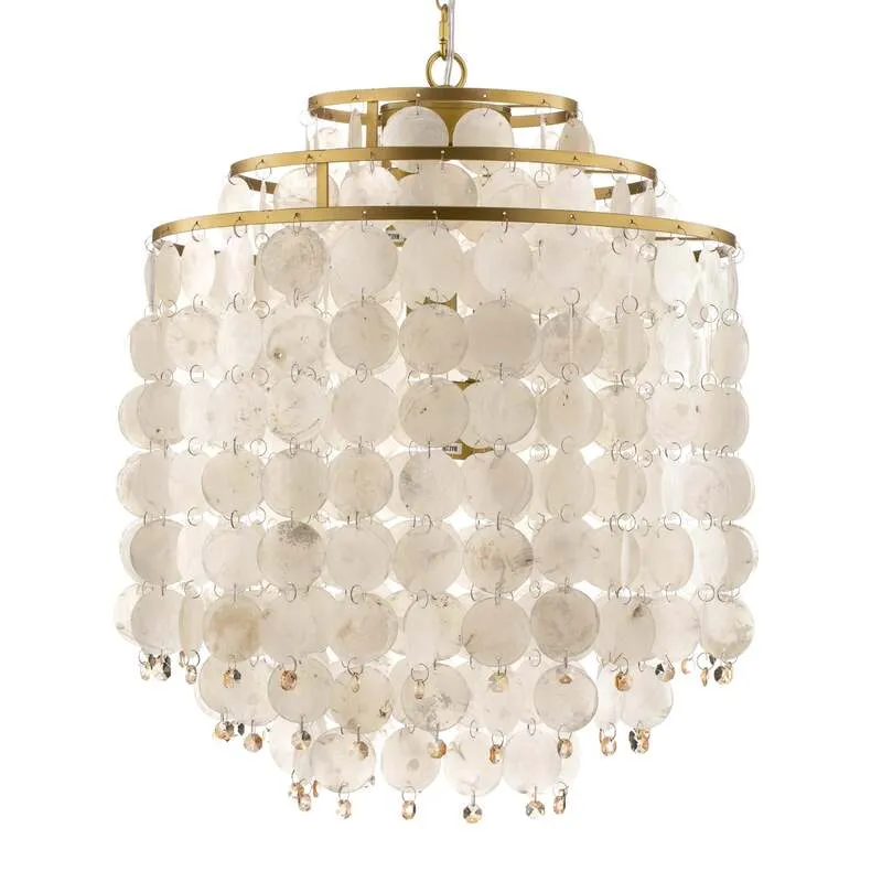 B-Ware Euluna Hängeleuchte Ruben Deckenlampe Wohnzimmerlampe Lampe Leuchte Perlmutt E27