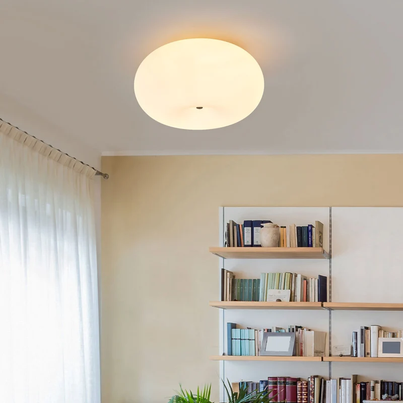 B-Ware EGLO OPTICA Retrofit Wandleuchte Deckenlampe Lampe Leuchte 2-flg Glas Opal Weiß