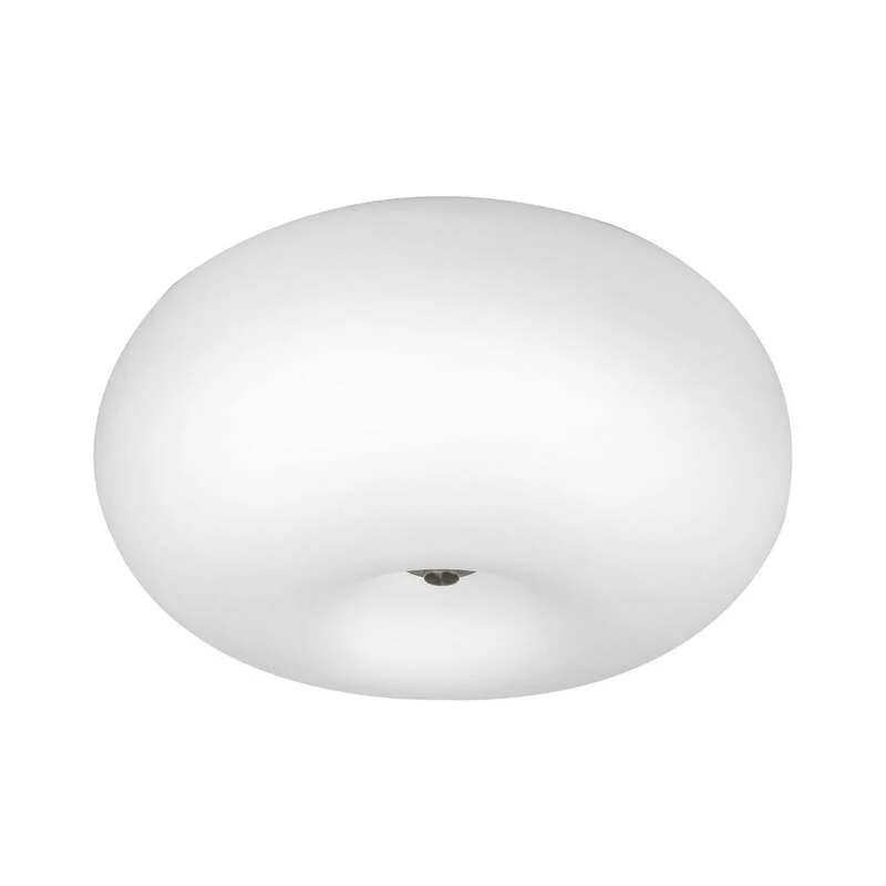 B-Ware EGLO OPTICA Retrofit Wandleuchte Deckenlampe Lampe Leuchte 2-flg Glas Opal Weiß