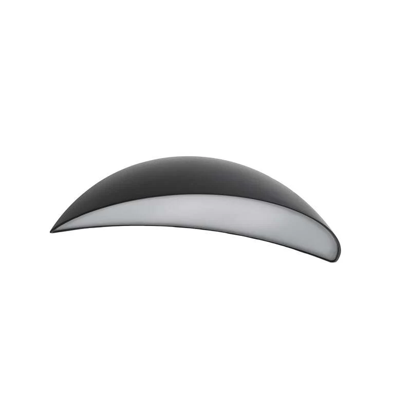 B-Ware Lindby Außenwandleuchte Gartenleuchte Zerino LED Wandleuchte schwarz 34,5cm IP54