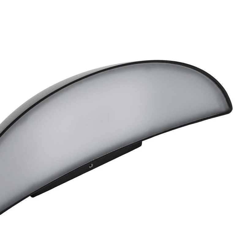 B-Ware Lindby Außenwandleuchte Gartenleuchte Zerino LED Wandleuchte schwarz 34,5cm IP54