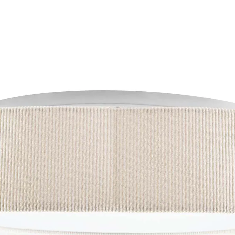 B-Ware Lindby Deckenleuchte Winona LED Lampe dimmbar CCT creme 48x46cm IP20 2300lm