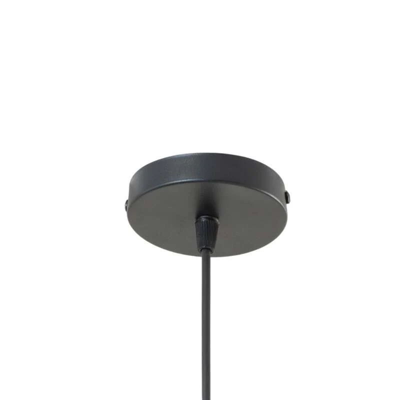 B-Ware ROYALTECH Hängeleuchte Lipeo LED Pendelleuchte dimmbar schwarz gold Ø50cm 23cm