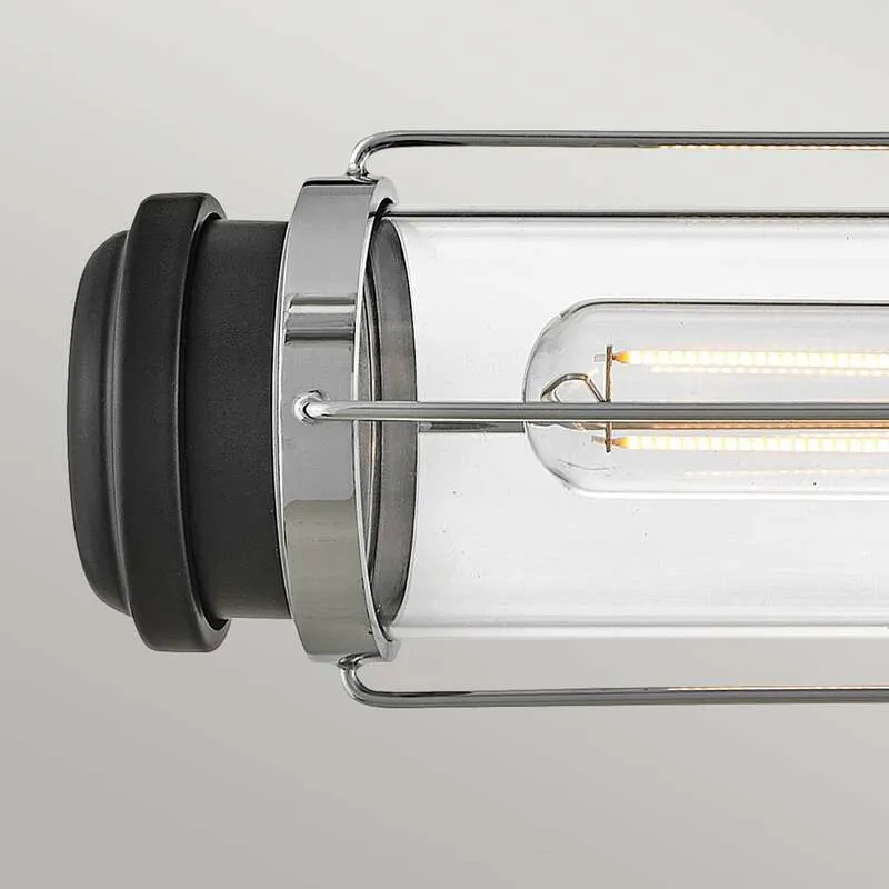 B-Ware HINKLEY Wandleuchte Wandlampe Masthead LED 2-flammig dimmbar chrom 61cm IP44