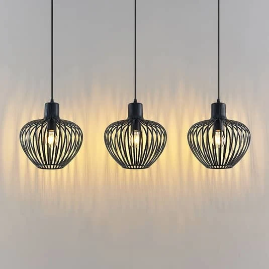 B-Ware Lindby Deandre Hängeleuchte Hängelampe Pendellampe Pendelleuchte Lampe LED