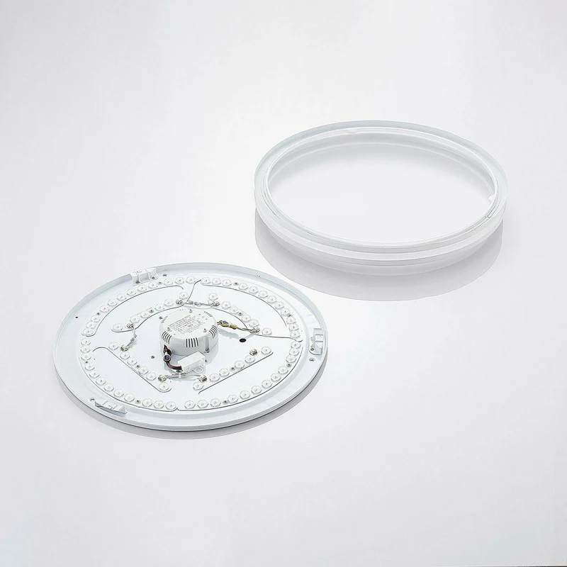 B-Ware Deckenlampe Deckenleuchte LED Lampe Arnim weiß Kunststoff Fernbedienung IP44 Lin