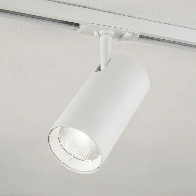 B-Ware Lindby LED Schienen Spot Linaro dimmbar Aluminium CCT 3000K bis 5700K weiß Ø7cm