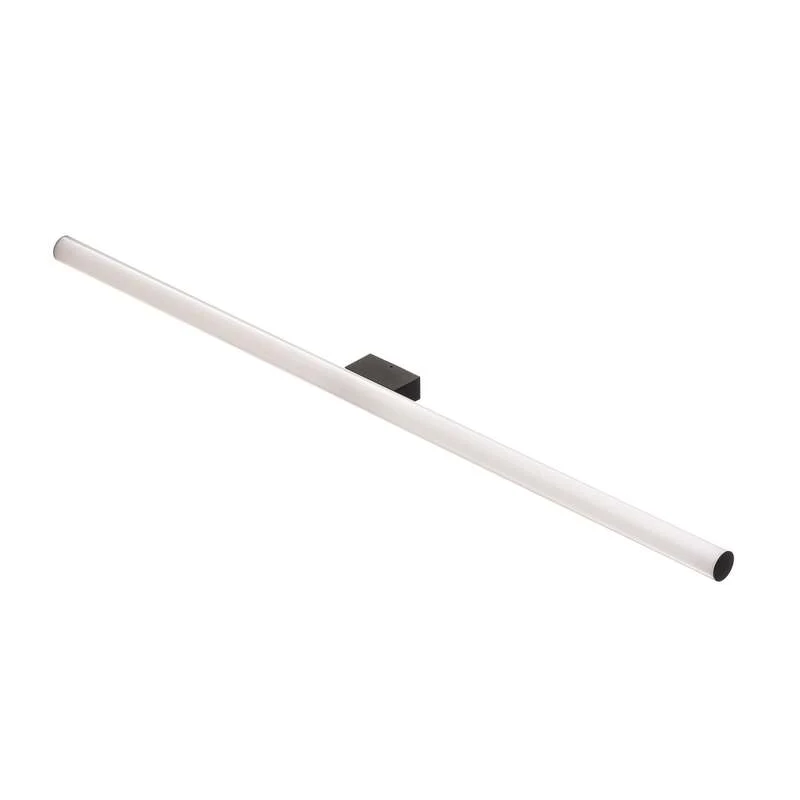 B-Ware Helestra Spiegelleuchte Badleuchte LED Loom schwarz 120 cm warmweiß Acryl Metall