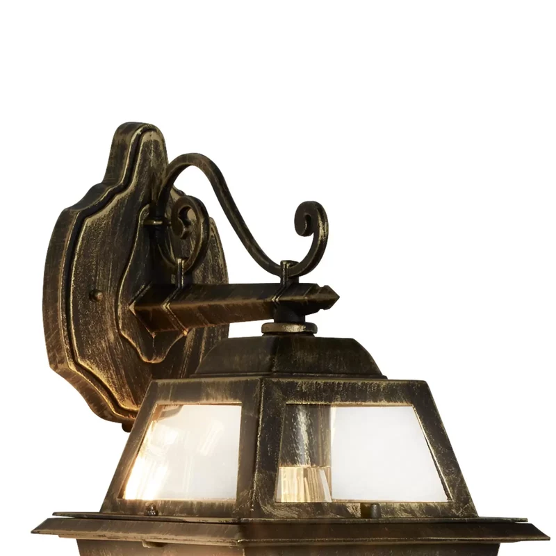 B-Ware Searchlight Außenwandleuchte New Orleans Laterne abwärts Wandleuchte Wandla520