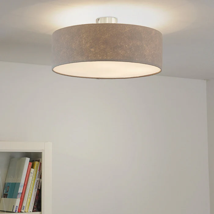 B-Ware Rothfels Deckenleuchte Gala Deckenlampe Deckenlicht Leuchte 50cm Filzschirm grau