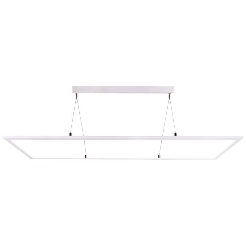 B-Ware Deko-Light Pendelleuchte Hängeleuchte LED weiß eckig Dip-Switch dimmbar694