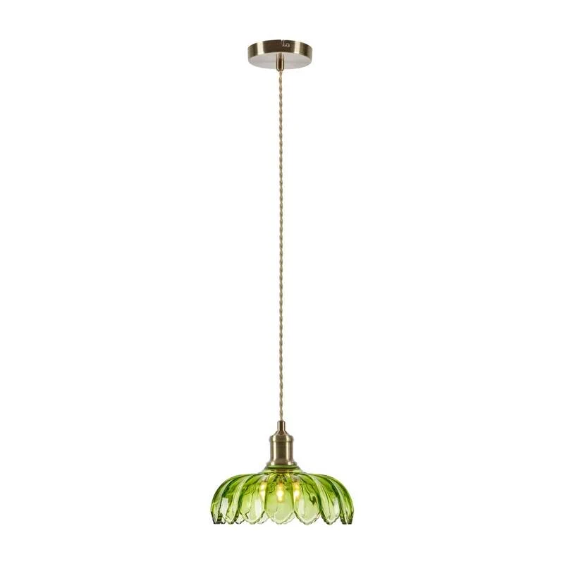 B-Ware Markslöjd Hängeleuchte Kurage LED Pendelleuchte Lampe dimmbar altmessing grün