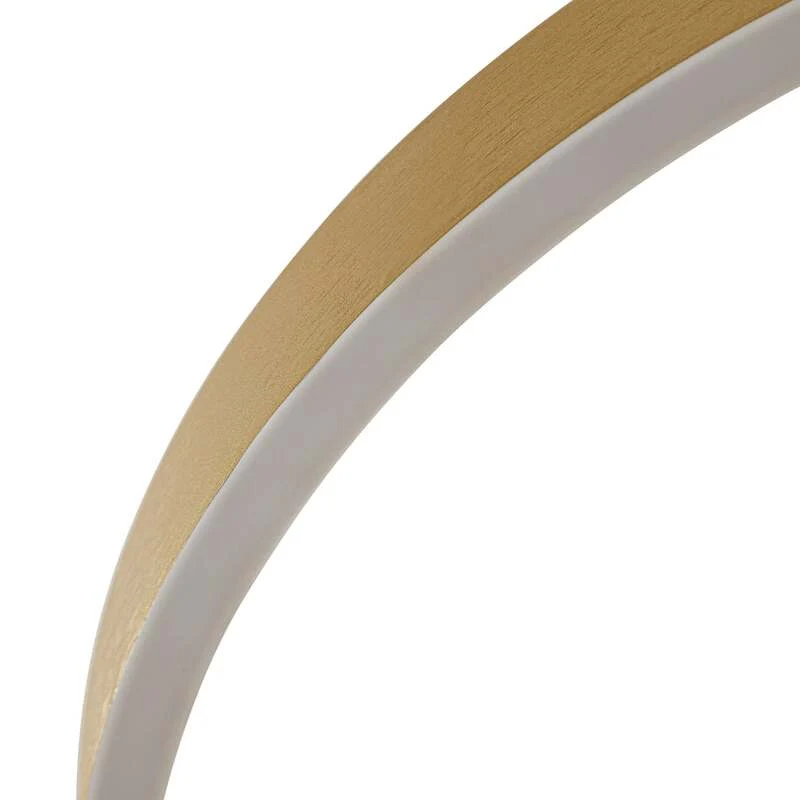 B-Ware Lucande Hängeleuchte Pendelleuchte Yonam LED dimmbar gold CCT 1-flg Ø60cm 6800lm