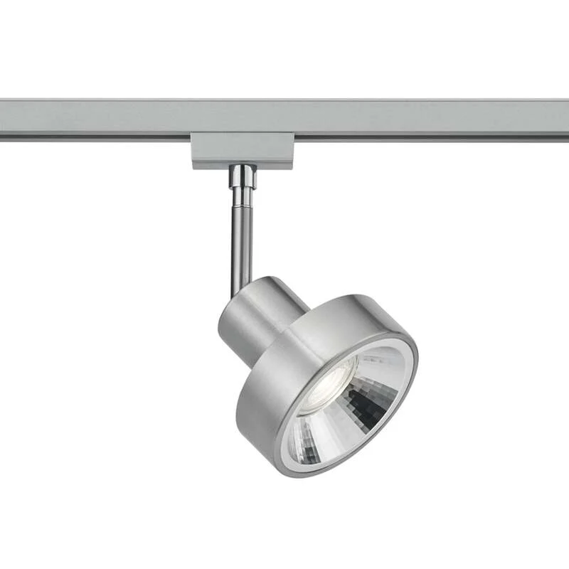 B-Ware TRIO LIGHTING Schienenspot Strahler DUOline 780701 GU10 dimmbar nickel Ø11cm