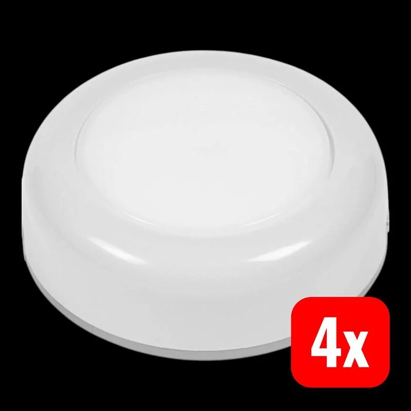 B-Ware OSRAM Mobile Kleinleuchte Dot-It Twist LED Lampe grau 3 Leuchtmittel 14h Akku