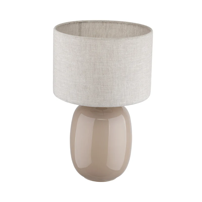 B-Ware TK-Lighting Tischleuchte Melody LED Lampe Leuchte sand 48cm Höhe E27 30cm