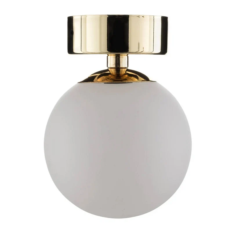 B-Ware Argon Deckenleuchte Fatis Deckenlampe Lampe Leuchte Opalglas messing dimmbar