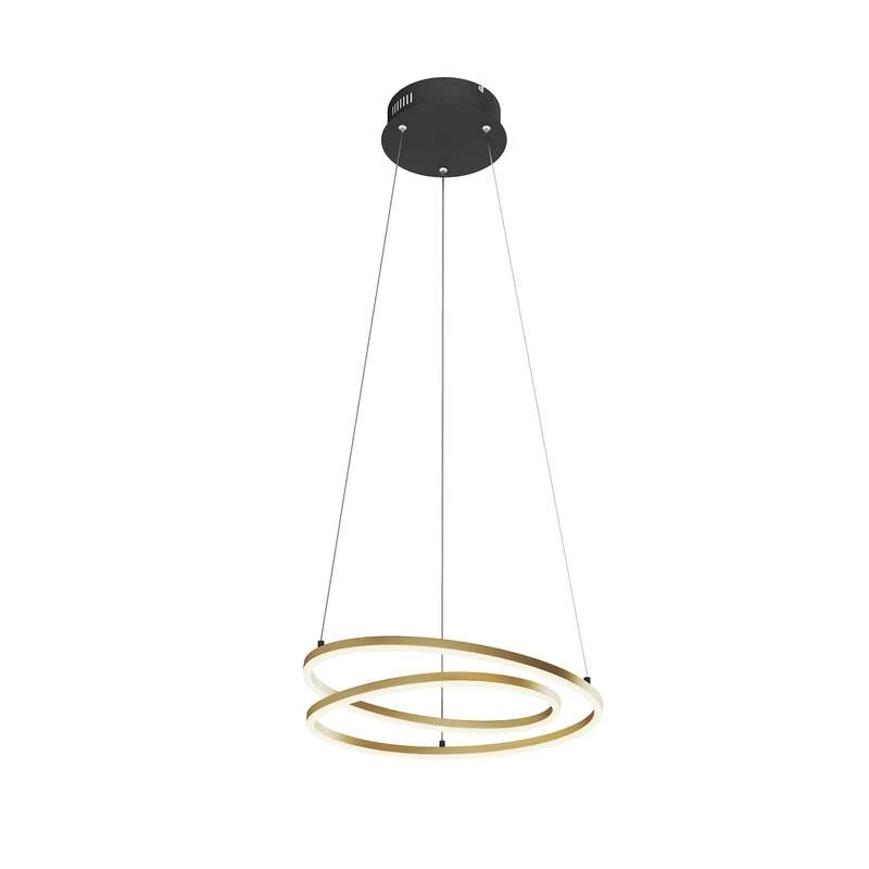 B-Ware Lindby Pendelleuchte Hängelampe LED messing dimmbar Leuchte Lampe warmweiß