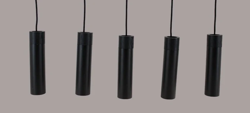 B-Ware Nordlux TILO Pendelleuchte Hängeleuchte Küchenlampe Lampe Leucht Schwarz 5-fl34