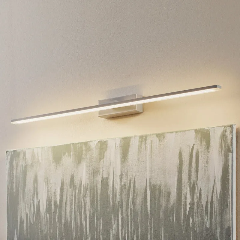 B-Ware MCJ LED Wandleuchte Spiegel Lampe Aluminium Weiss 80 cm Miroir Badezimmer