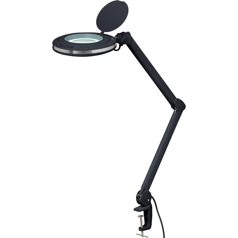 B-Ware TOOLCRAFT Lupenleuchte Arbeitsleuchte LED Lampe Leuchte Beleuchtung Schwarz 5 Zo